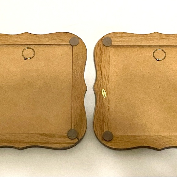 Vintage Goodwood Ceramic Tile Trivet Geese w/Apple Blue  Rubber Feet Wall Accent - Picture 6 of 9